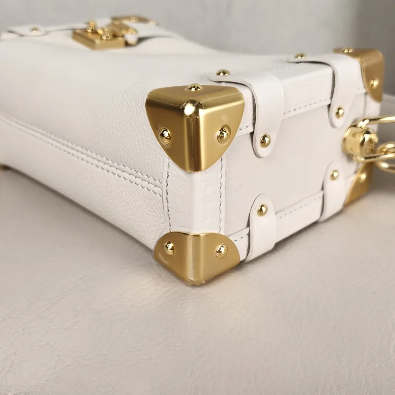 Louis Vuitton Crossbody Bag Side Trunk Box Calfskin Small 19 × 7.5 × 12.5 cm — detail view 1 of 12
