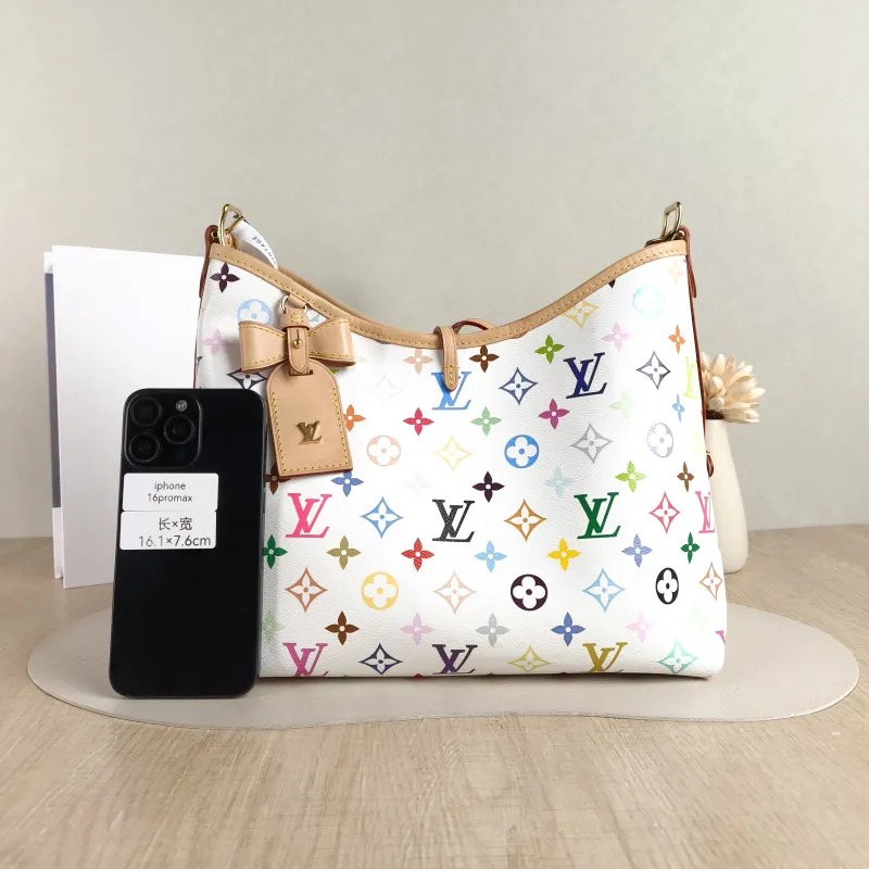 Louis Vuitton Crossbody Bag Carryall Multicolore PVC Small 29 × 12 × 24 cm — cover view 3 of 5