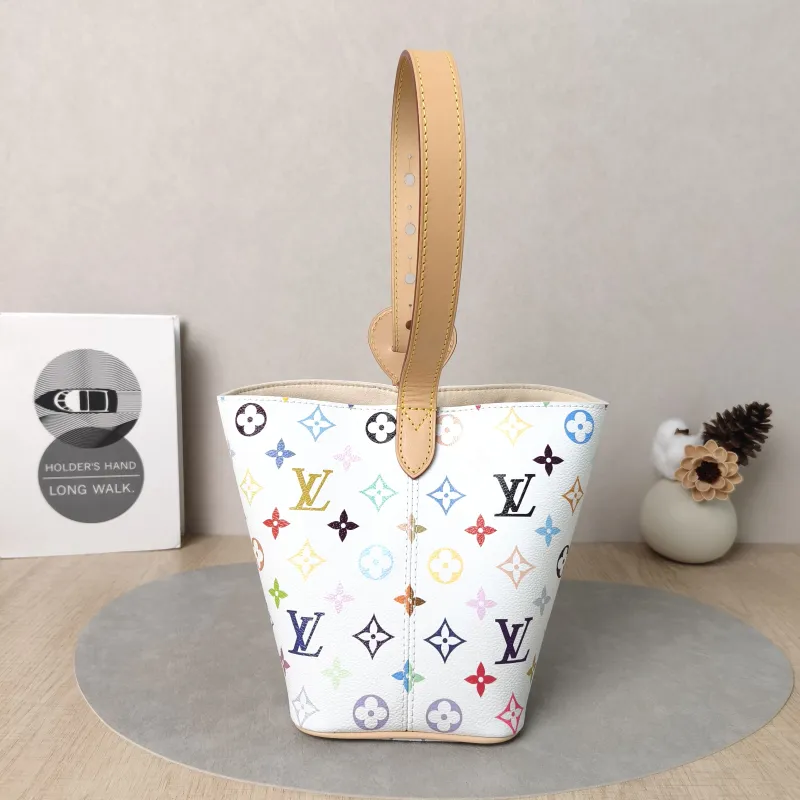 Louis Vuitton Top Handle Bag ALL IN BB Multicolore PVCBB16 × 12 × 18 cm — cover view 3 of 5
