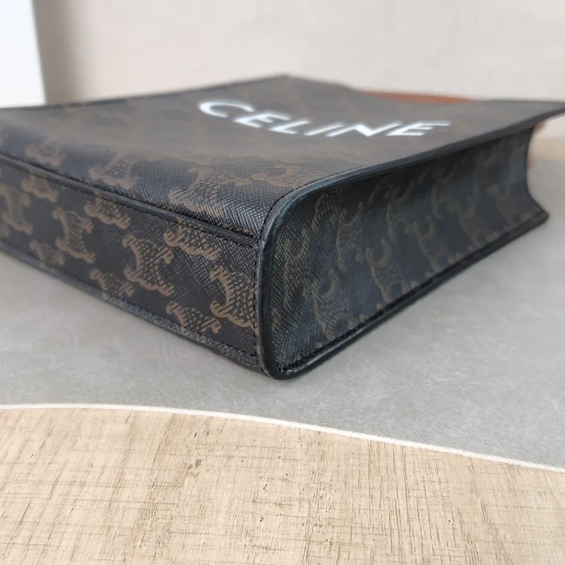 CELINE Crossbody Bag CABAS Mini Monogram PVC Mini 17 × 4 × 20.5 cm — detail view 3 of 13