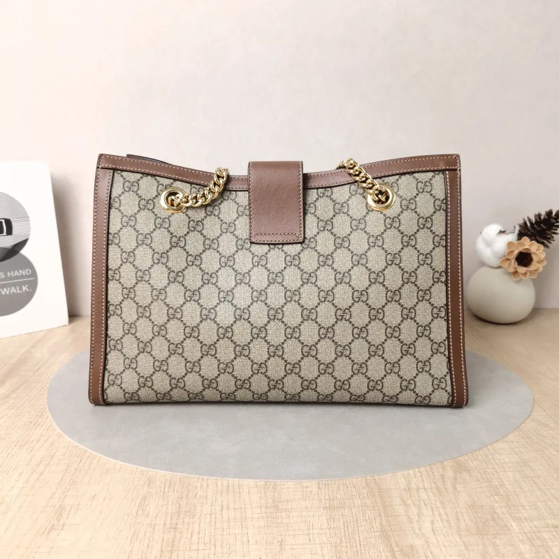 GUCCI Shoulder Bag Padlock Tote Monogram PVC Large35 × 14 × 23.5 cm — cover view 3 of 5