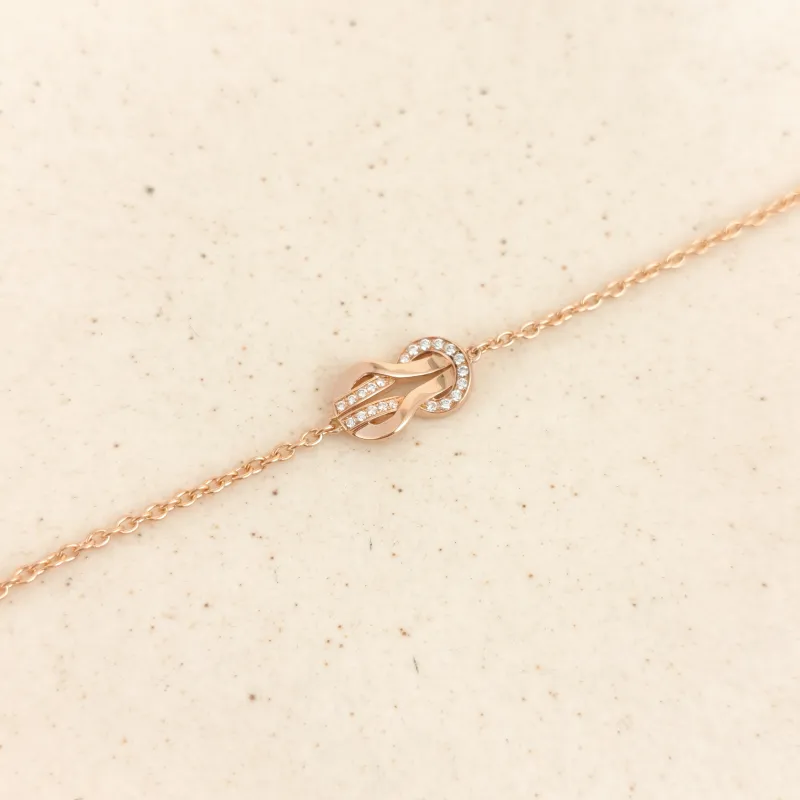 FRED Bracelet Chance Infinie Collection Bracelet Rose Gold Diamond18KR ose Gold Small 16cm — cover view 7 of 8