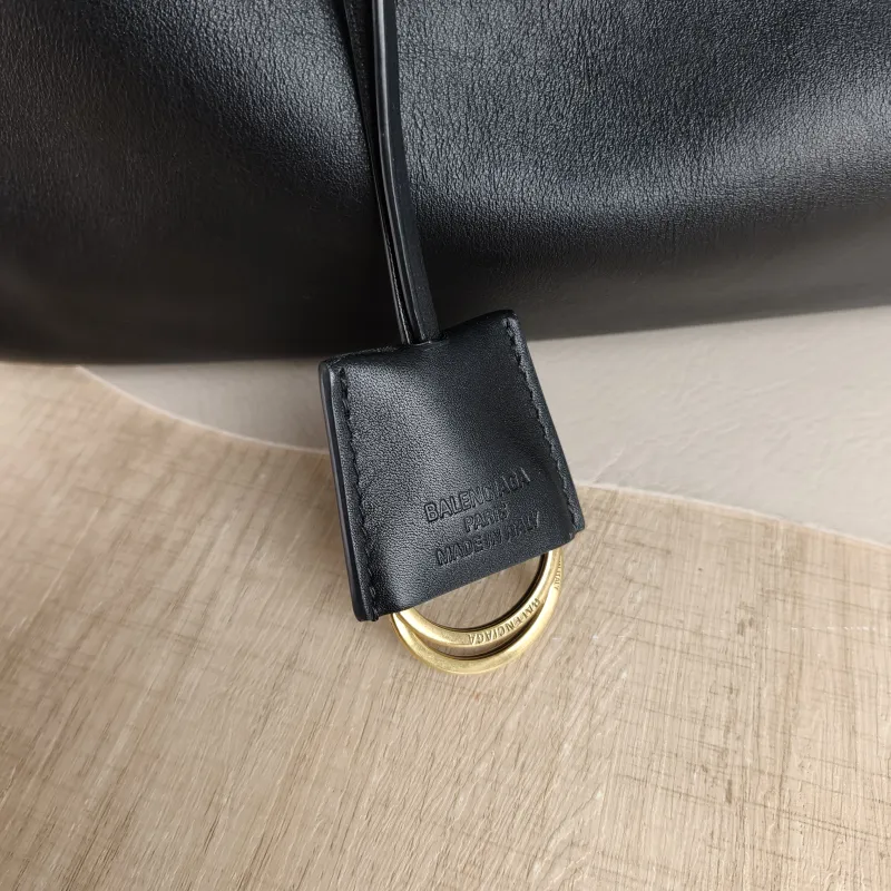 BALENCIAGA Crossbody Bag RODEO Black CC alfskin Medium35 × 11 × 23.5 cm — detail view 3 of 12
