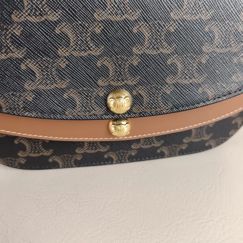 CELINE Crossbody Bag DUO Wallet Monogram PVC Mini 20 × 6 × 13 cm — detail view 11 of 12