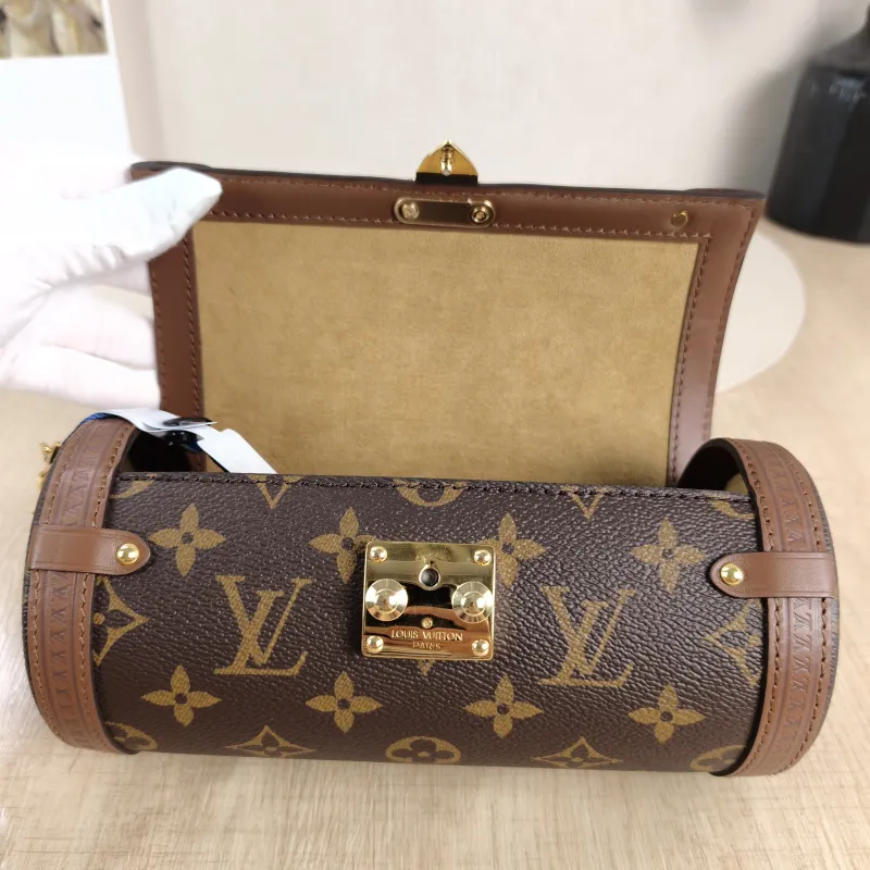 Louis Vuitton Crossbody Bag Papillon Trunk Monogram PVC Small 19 × 9 × 9 cm — detail view 7 of 11