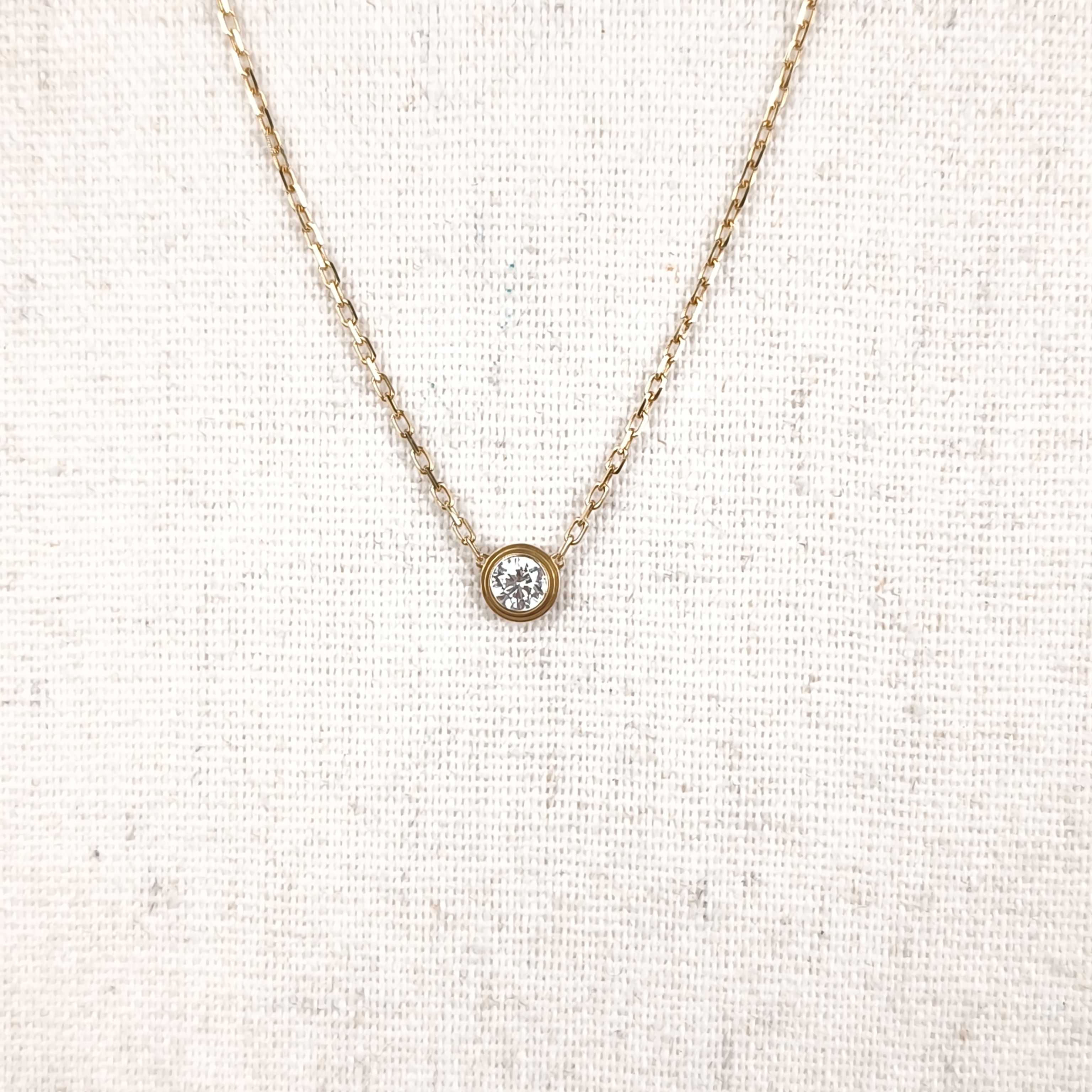 CARTIER Necklace d'Amour Necklace Gold18KY ellow Gold One Size5.5 40cm One Size