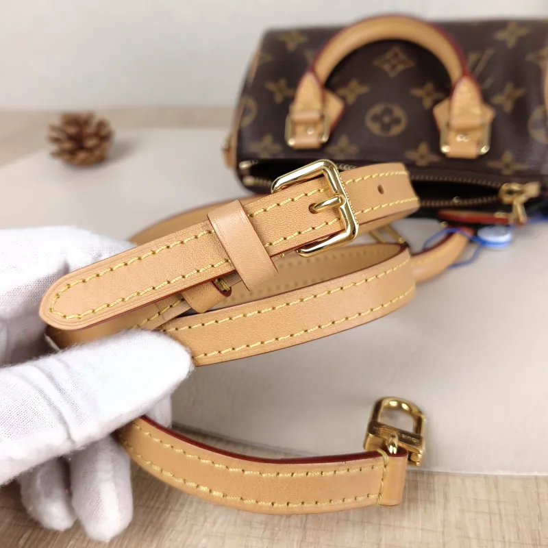 Louis Vuitton Crossbody Bag Speedy Nano Shoulder Strap PVC nano 16 × 7.5 × 10 cm — detail view 11 of 11