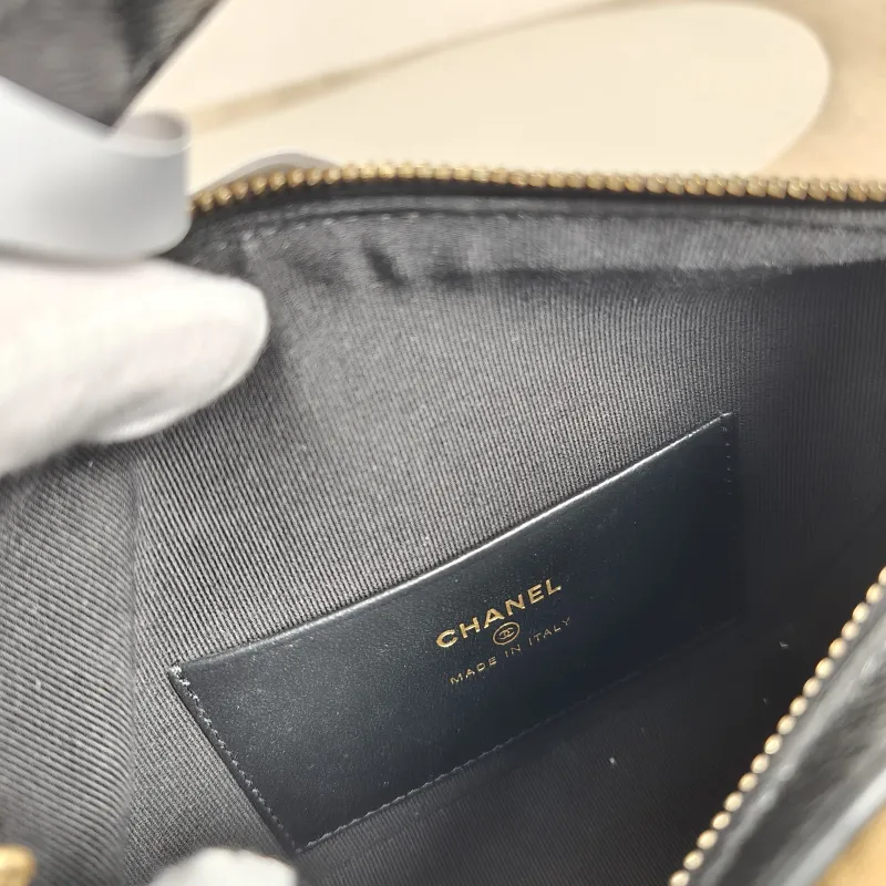 Chanel Crossbody Bag hobo Black Brown Suede Calfskin One Size 15.5 × 6 × 13 cm — detail view 2 of 11
