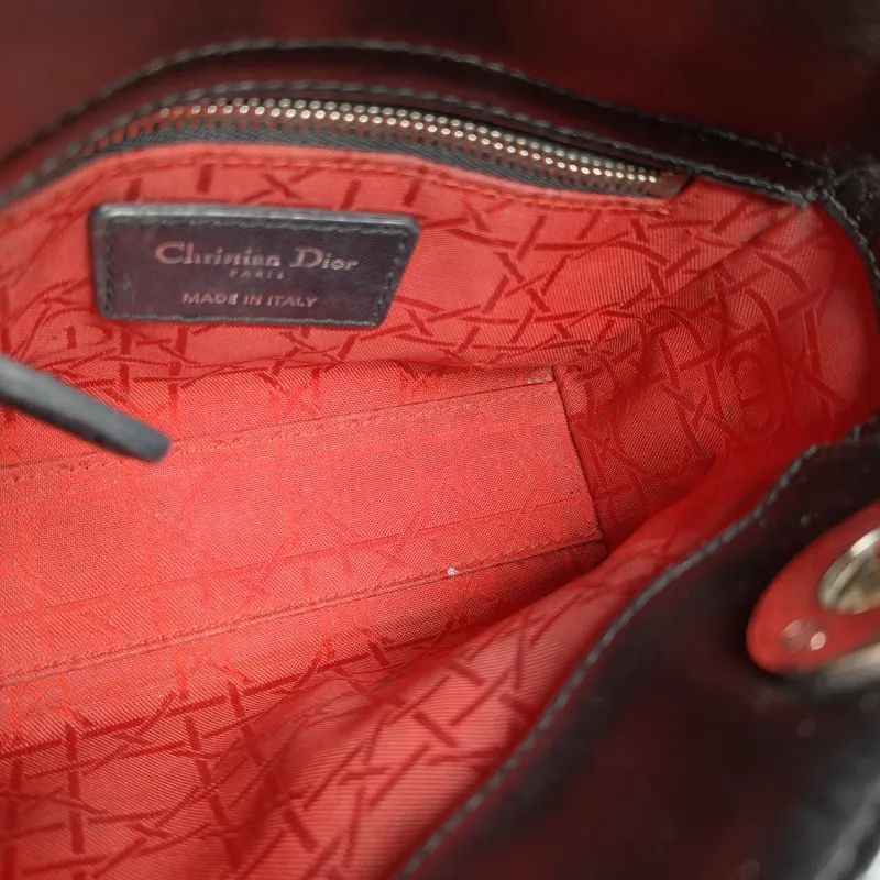 DIOR Crossbody Bag Lady Lady Dior Bag Lambskinmini17 × 7 × 15 cm — detail view 10 of 10