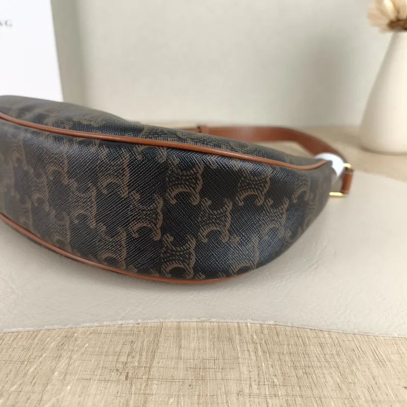 CELINE Shoulder Bag AVA Monogram PVC Medium 23 × 7 × 19 cm — detail view 9 of 10