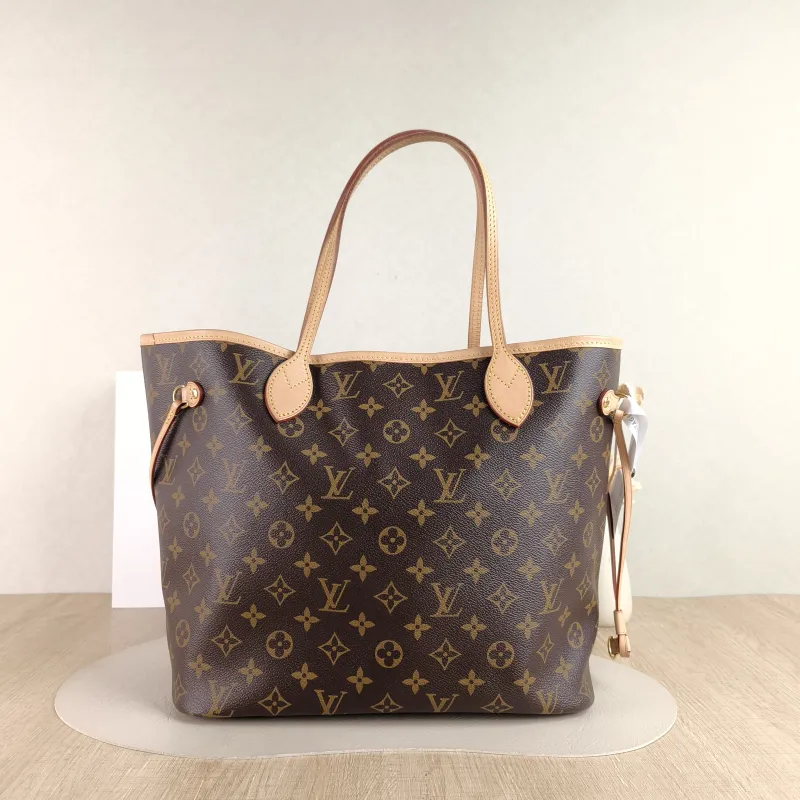 Louis Vuitton Shoulder Bag Neverfull Monogram PVC Medium 31 × 14 × 28 cm