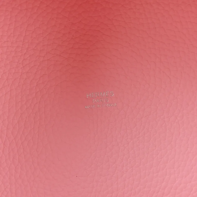 Hermès Top Handle Bag Picotin Lock 18 18 Pink Taurillon Clemence TC Calfskin Small 18 × 13 × 18 cm K — detail view 5 of 12