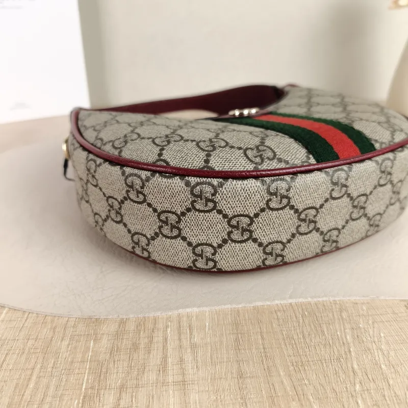 GUCCI Crossbody Bag Ophidia GG Monogram PVC Small 20 × 5 × 11 cm — detail view 1 of 9