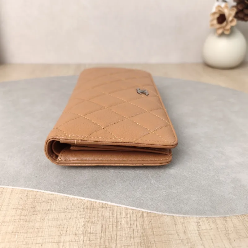 Chanel Wallet Edition Wallet Caramel Calfskin One Size 18.5 × 2 × 10 cm 15 — detail view 10 of 12