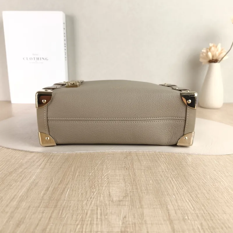 Louis Vuitton Crossbody Bag Side Trunk Box Calfskin Medium 23.5 × 8.5 × 16 cm — cover view 3 of 5