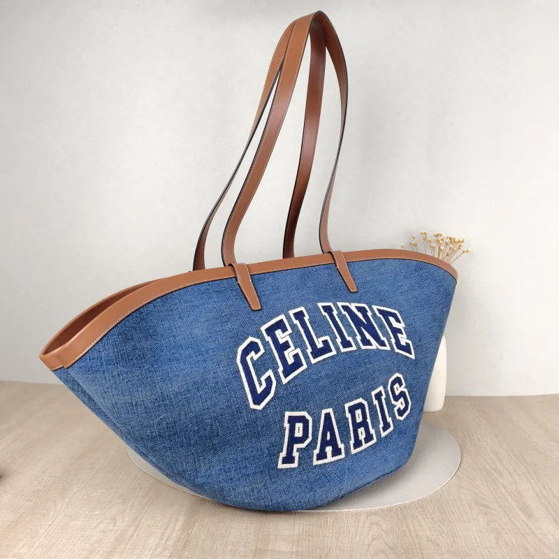 CELINE Top Handle Bagcouffin tote Blue One Size58 × 17 × 27 cm — cover view 2 of 5