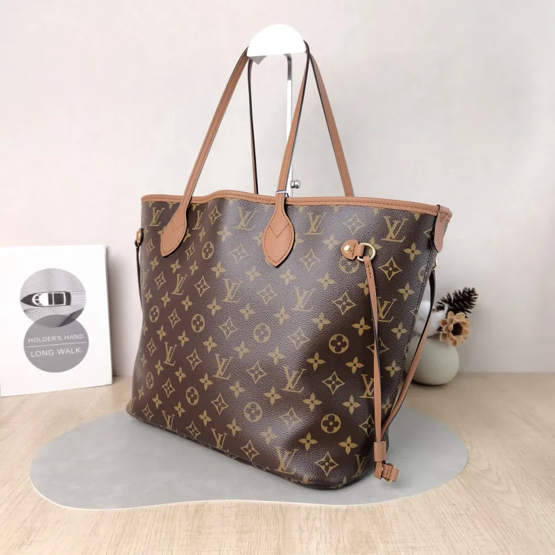 Louis Vuitton Shoulder Bag NEVERFULL INSIDE OUT PVC · Calfskin Medium 31 × 14 × 28 cm — cover view 5 of 5