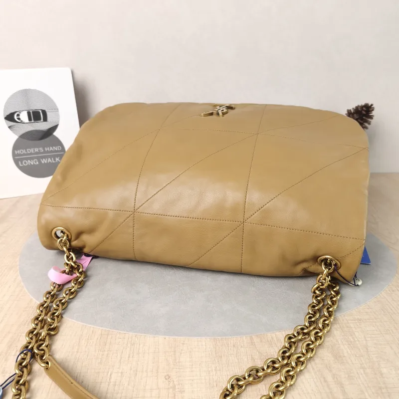 SAINT LAURENT Crossbody Bag Jamie 4.3 Chain Bag Brown Lambskin Large43 × 9 × 29 cm — detail view 3 of 14