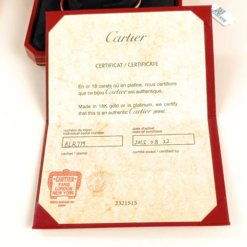 CARTIER Bangle Juste un Clou Bangle Rose Gold Diamond18KR ose Gold Edition 17 — detail view 2 of 2