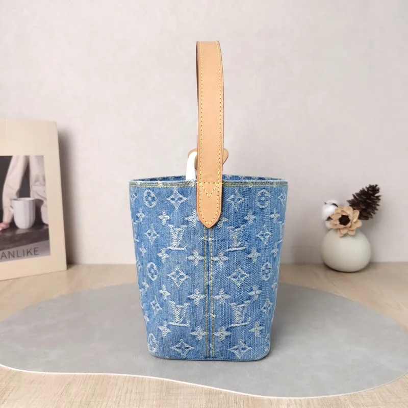Louis Vuitton Top Handle Bag ALL IN BB Blue BB 16 × 12 × 18 cm — cover view 6 of 6