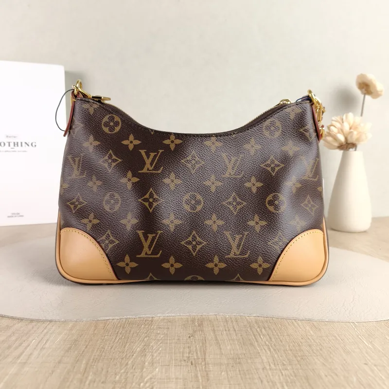 Louis Vuitton Crossbody Bag Boulogne PVC Small 26 × 9.5 × 16 cm