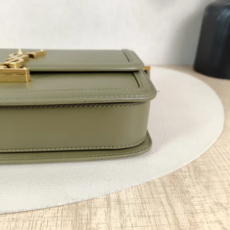 SAINT LAURENT Crossbody Bag Solferino Box Shoulder Bag Calfskin Medium 23 × 16 × 7 cm — detail view 1 of 13