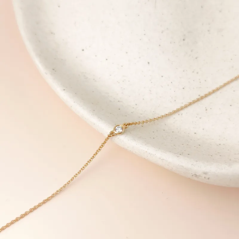 Tiffany&Co. Bracelet Elsa Peretti Yellow Gold 18KY ellow Gold Diamond One Size 17.5cm — cover view 2 of 11