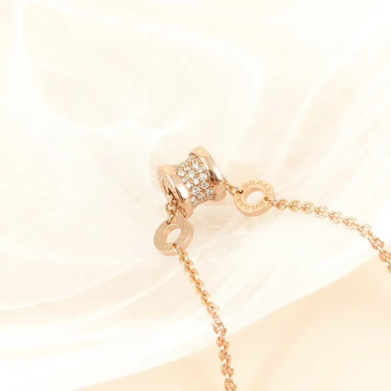 Bvlgari Bracelet B.ZERO1Collection Pavé Diamond Rose Gold Diamond18KR ose Gold One Size 17cm — cover view 2 of 6