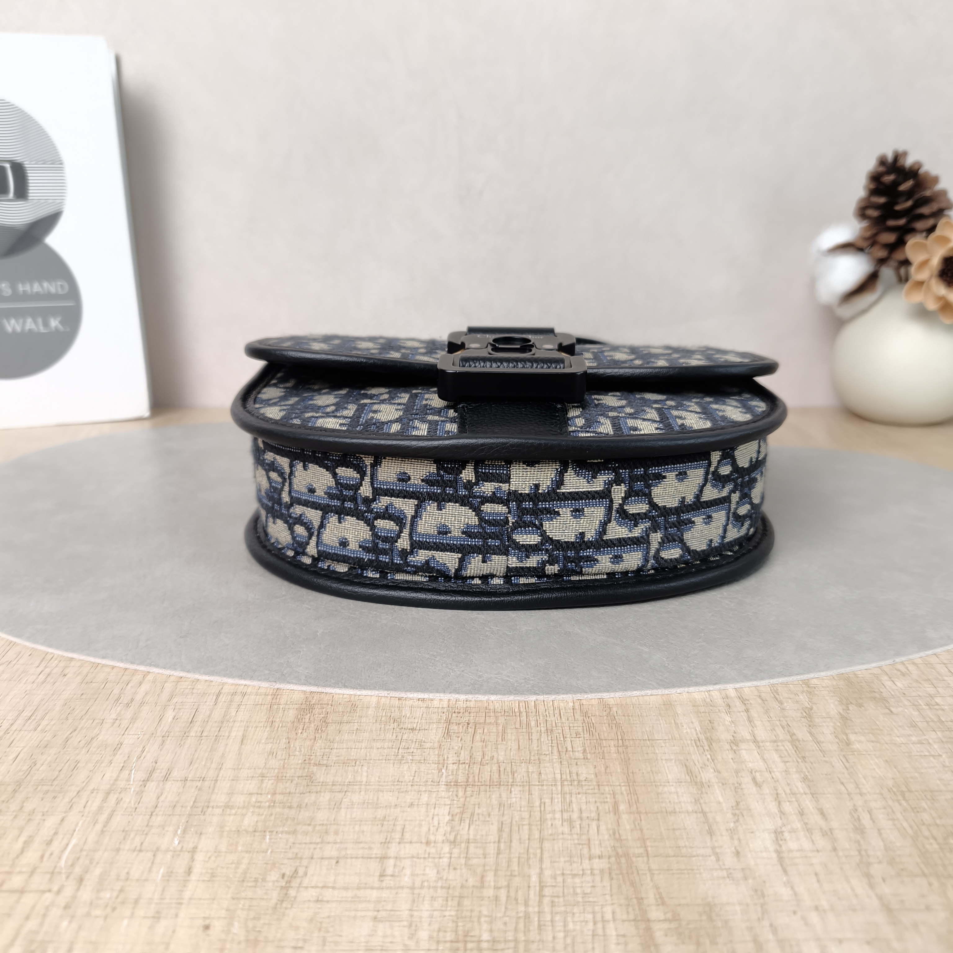 DIOR Crossbody Bag Gallop Messenger Bag Blue Canvasmini20.5 × 5 × 16 cm — cover view 2 of 6