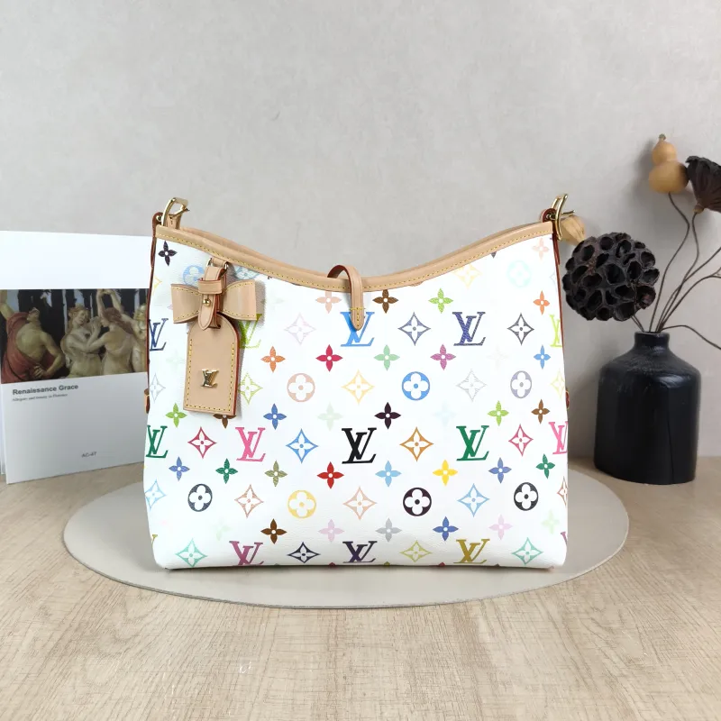 Louis Vuitton Crossbody Bag Carryall Multicolore PVC Small 29 × 12 × 24 cm