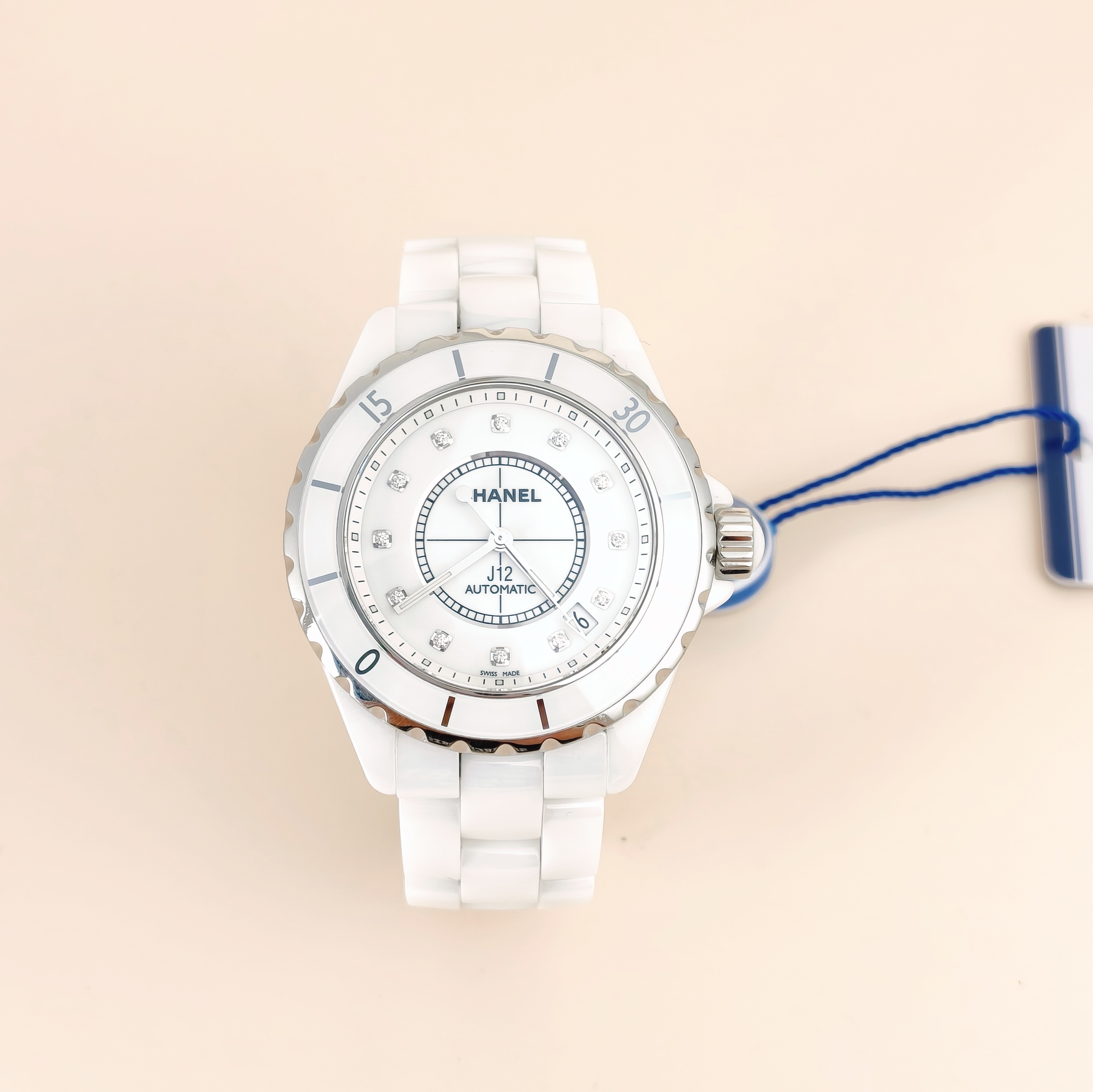 Chanel Watch J12Collection White One Size39