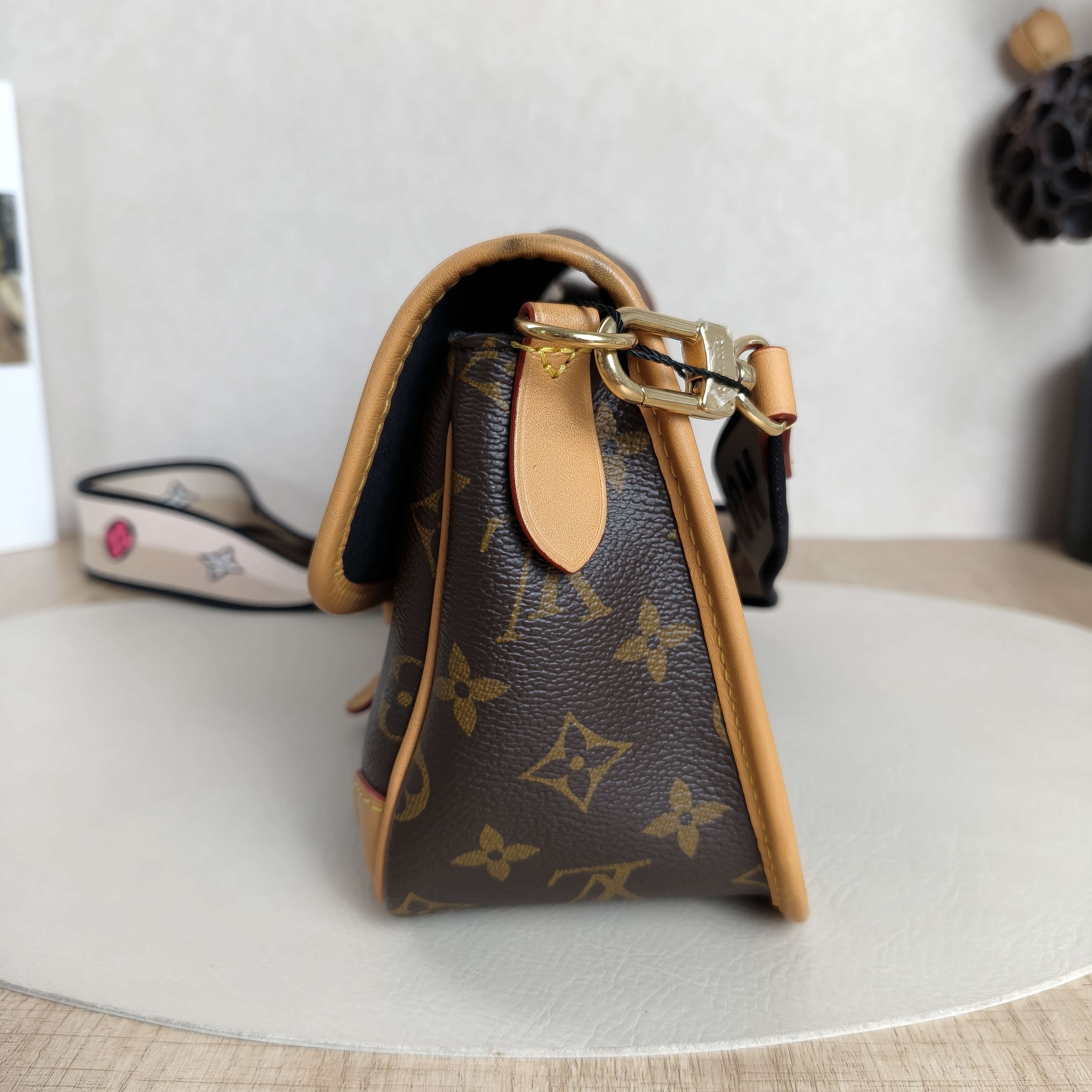 Louis Vuitton Crossbody Bag Diane Baguette Bag Shoulder Strap PVC Small24 × 9 × 15 cm — cover view 6 of 11
