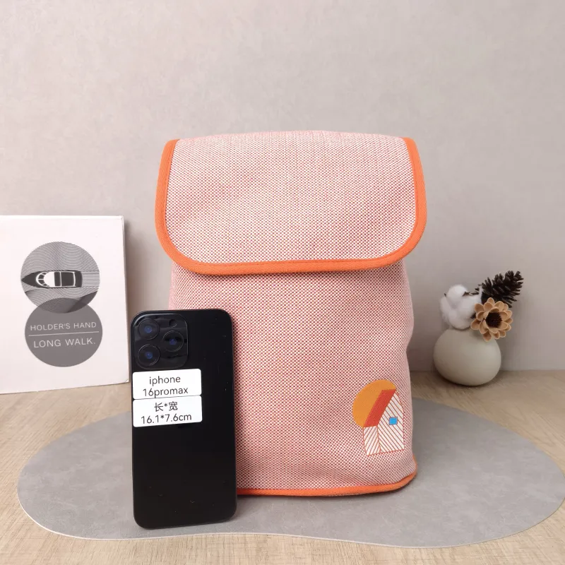 Hermès Backpack Backpack Canvas One Size 24 × 16 × 30 cm — cover view 4 of 5
