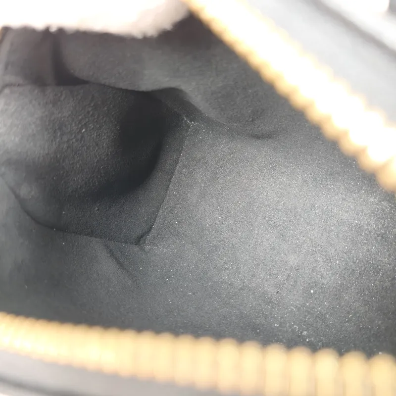 Louis Vuitton Crossbody Bag Speedy Nano Black · White Monogram Empreinte Embossed Calfskin nano 16 × 7.5 × 10 cm — detail view 5 of 10