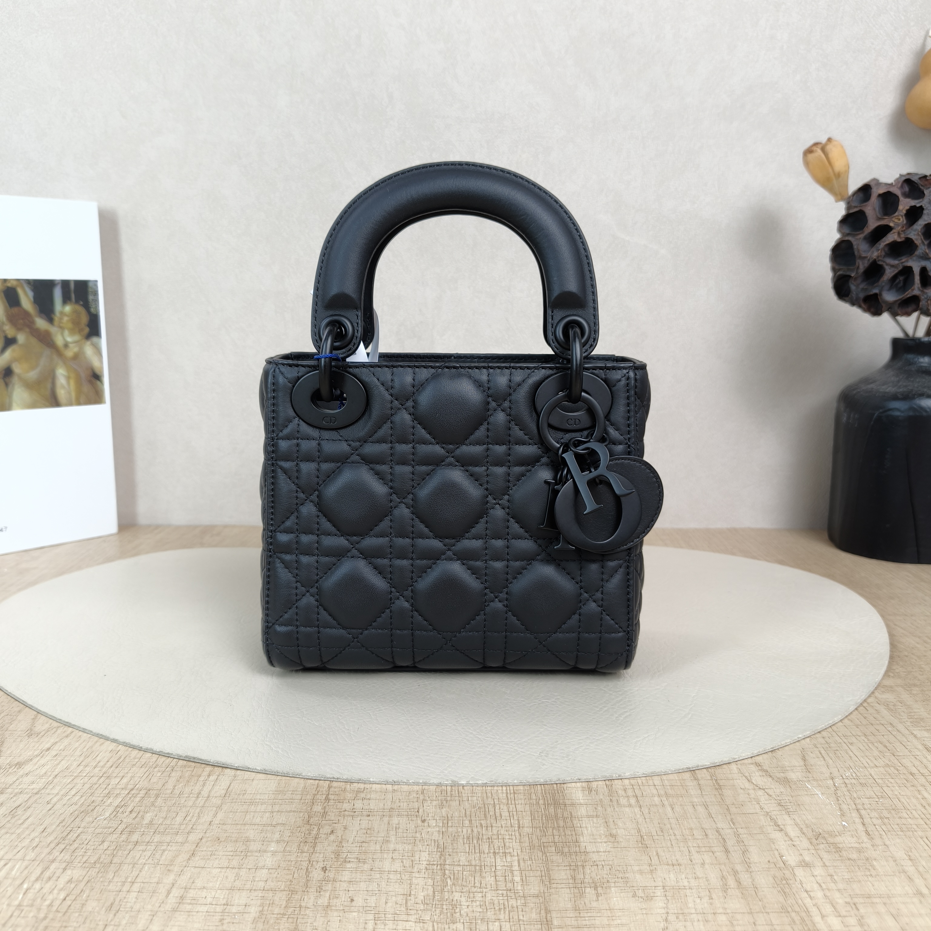 DIOR Bag Lady Dior soblack mini17*7*15