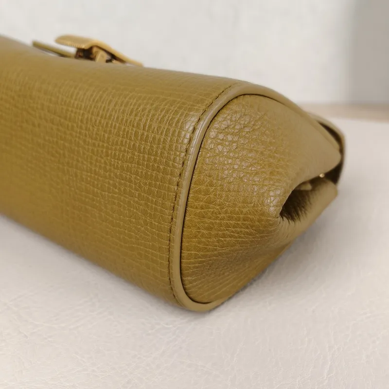 Bottega Veneta Shoulder Bag ANGLE Calfskin Mini 19 × 9 × 11 cm — detail view 1 of 10
