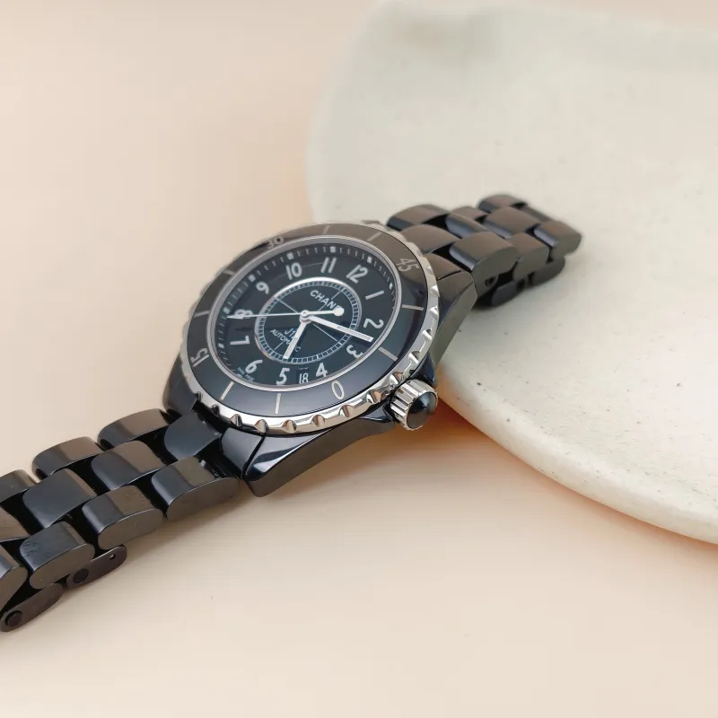 Chanel Watch J12Collection Watch Black One Size 38 — cover view 8 of 9