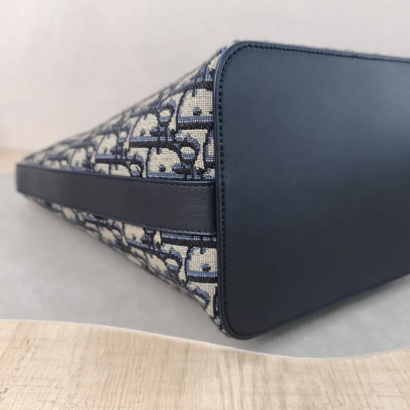 DIOR Shoulder Bag star Bucket Bucket Bag Blue Canvas Small 24 × 15 × 24 cm — detail view 12 of 12