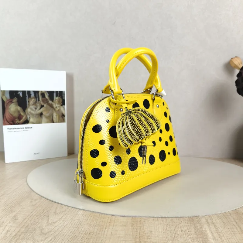 Louis Vuitton Top Handle Bag Alma BB Epi Embossed Calfskin BB 23.5 × 11.5 × 17.5 cm — cover view 2 of 6