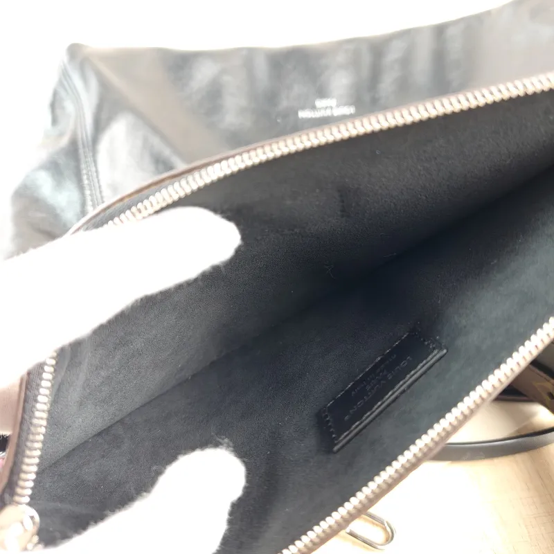 Louis Vuitton Crossbody Bag Carryall Vibe Black SL ambskin Medium 39 × 15 × 30 cm — detail view 14 of 14