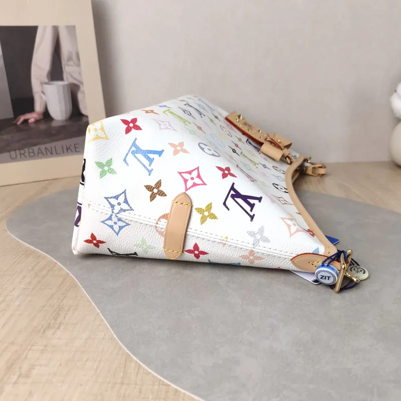 Louis Vuitton Shoulder Bag Carryall East West Multicolore PVC One Size 36 × 10 × 19 cm — detail view 3 of 12