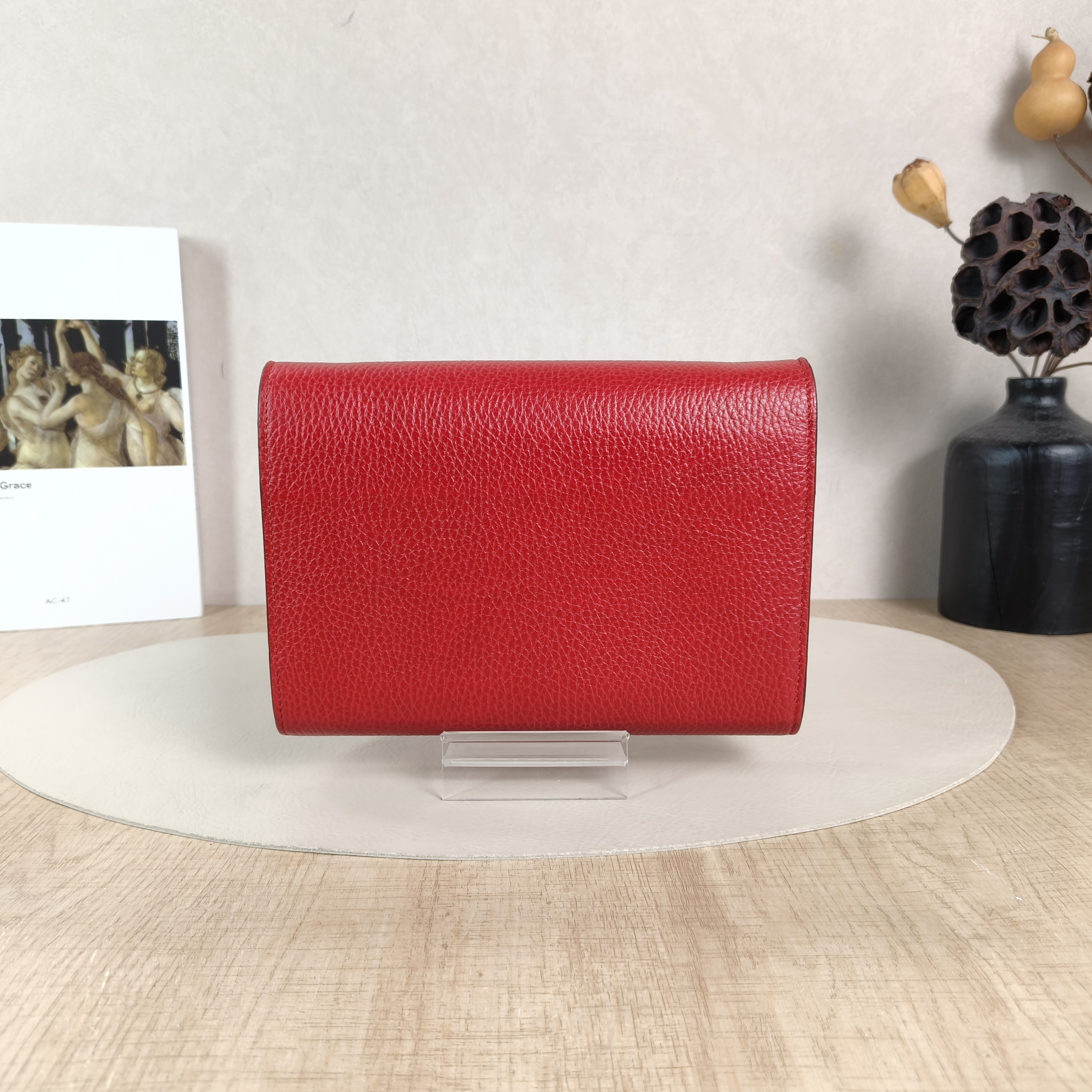 GUCCI Crossbody Bag Dionysus Collection Wallet woc Red Calfskinmini20 × 4 × 14 cm — cover view 2 of 5