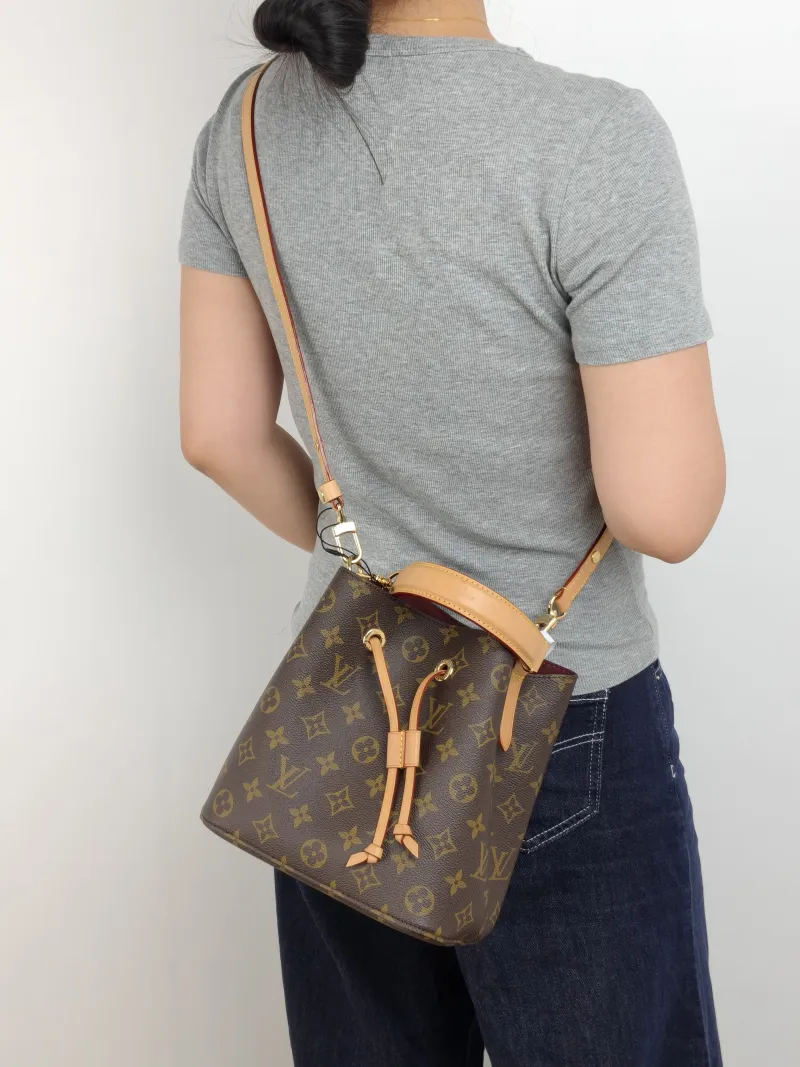 Louis Vuitton Crossbody Bag NÉONOÉ Bucket Bag BB Monogram PVC BB 20 × 13 × 20 cm — on-model view 2 of 3