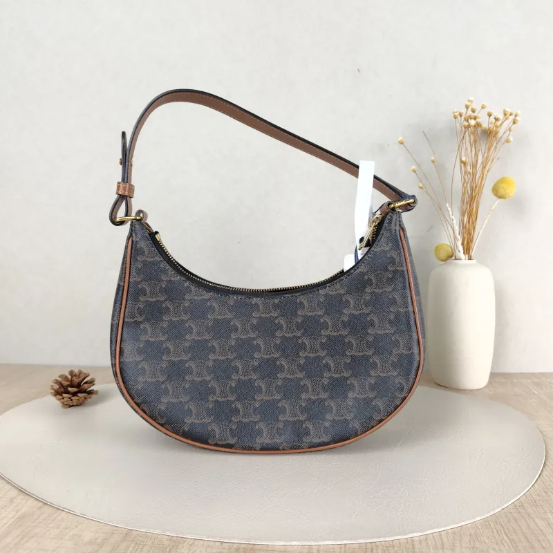CELINE Shoulder Bag AVA Monogram PVC Medium23 × 7 × 19 cm