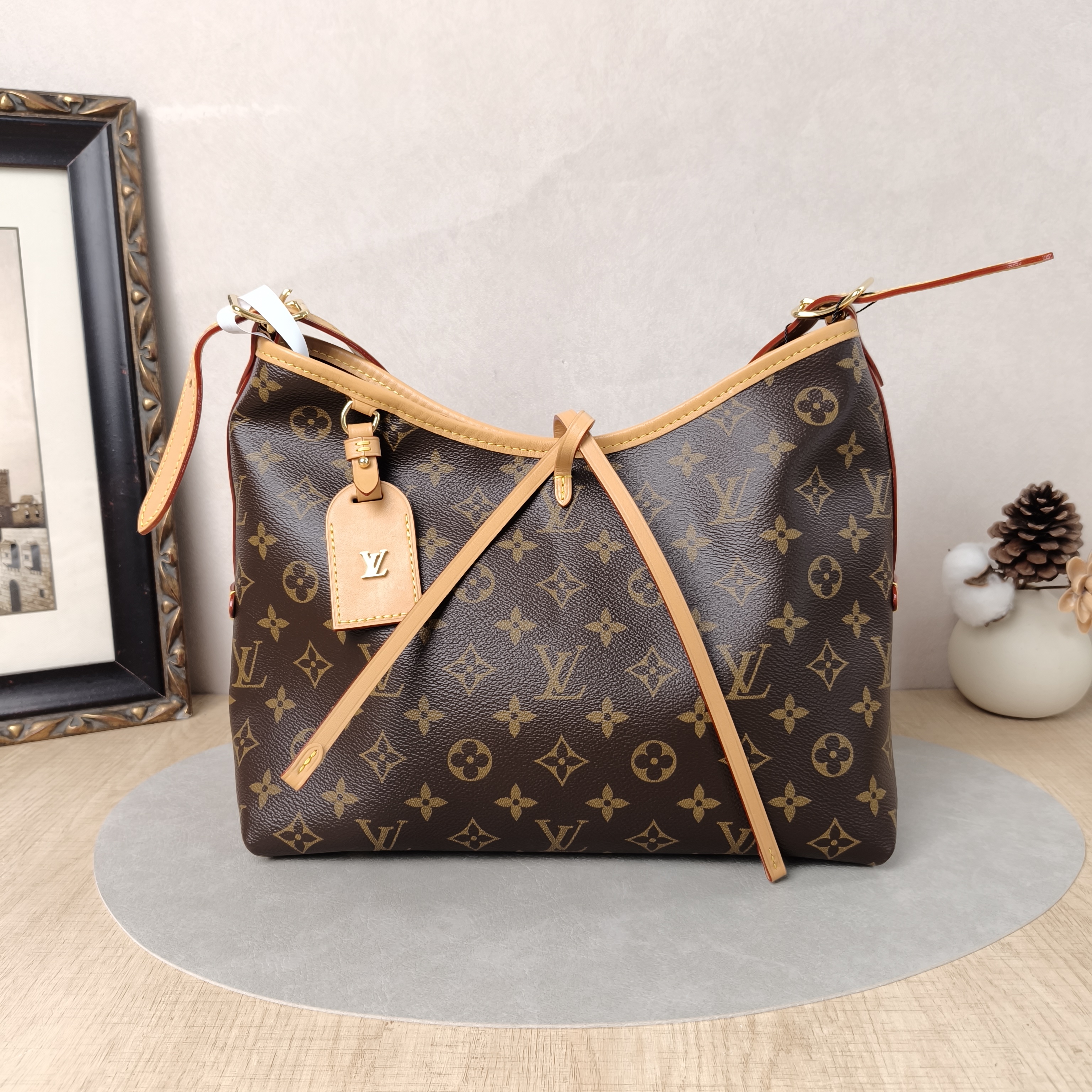 Louis Vuitton Crossbody Bag Carryall Monogram PVC Small29 × 12 × 24 cm