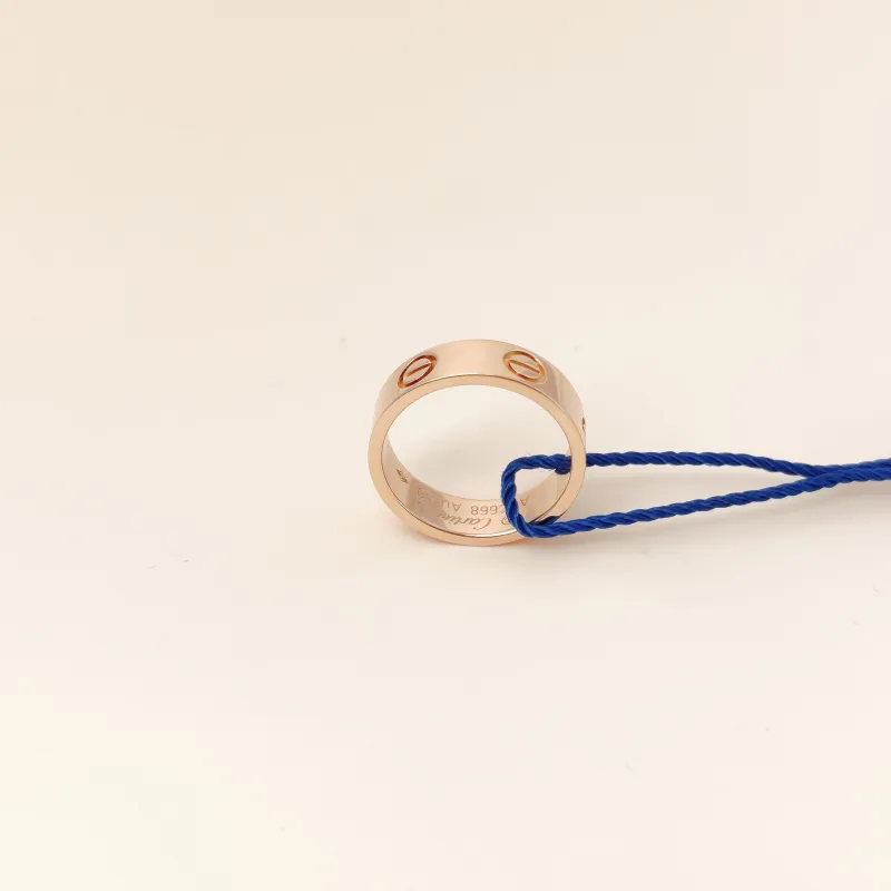 CARTIER Ring Love Collection Ring Rose Gold 18KR ose Gold Edition 51 — cover view 3 of 7