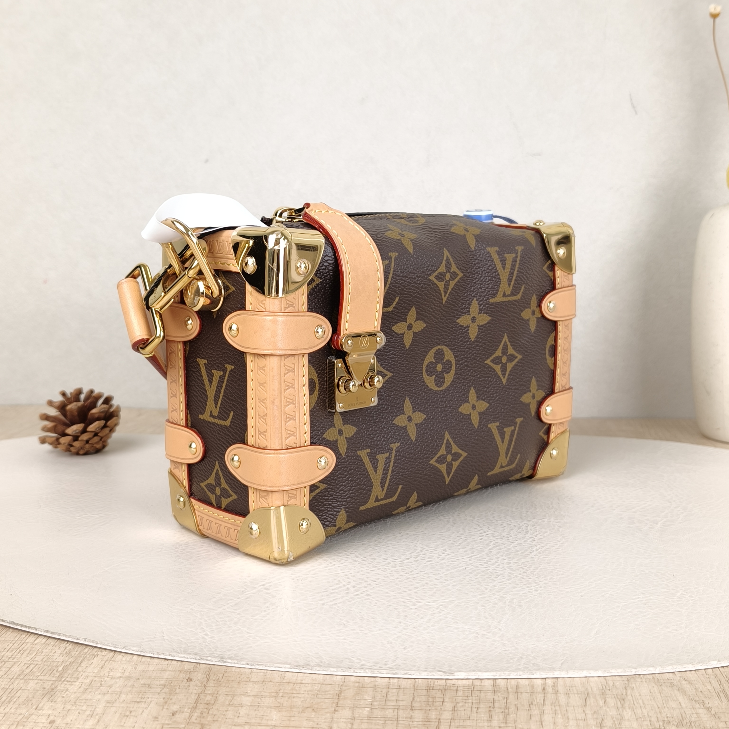 Louis Vuitton Crossbody Bag Side Trunk Box Monogram PVC Small18 × 8 × 12.5 cm — cover view 6 of 6