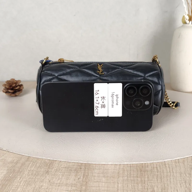 SAINT LAURENT Shoulder Bag Sade Black SL ambskinmini20 × 10 × 10 cm — cover view 2 of 5