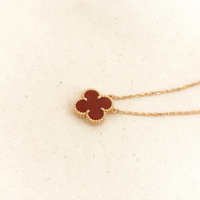 Van Cleef & Arpels Necklace Alhambra Alhambra Collection Necklace 18KY ellow Gold Vintage Small 41cm — cover view 4 of 8