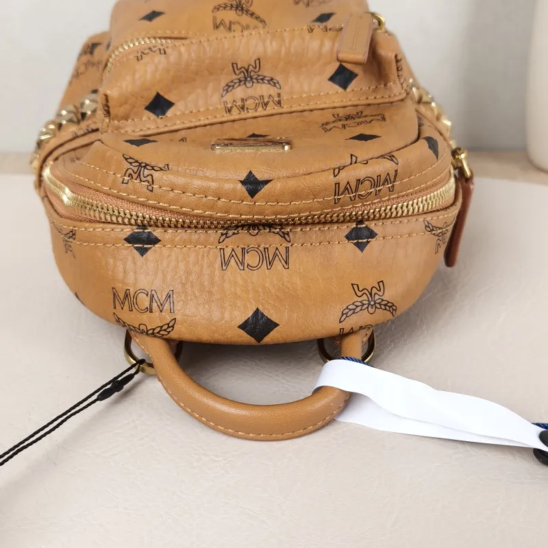 MCM Backpack Backpack PVC Mini 17 × 8 × 21 cm — detail view 3 of 10